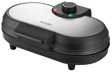 Unold 48165 Doppel-Pancake-Maker American - Schwarz, black, Edelstahl, Pfannkuchen, Antihaftbeschichtet, 1000 Watt im Sale